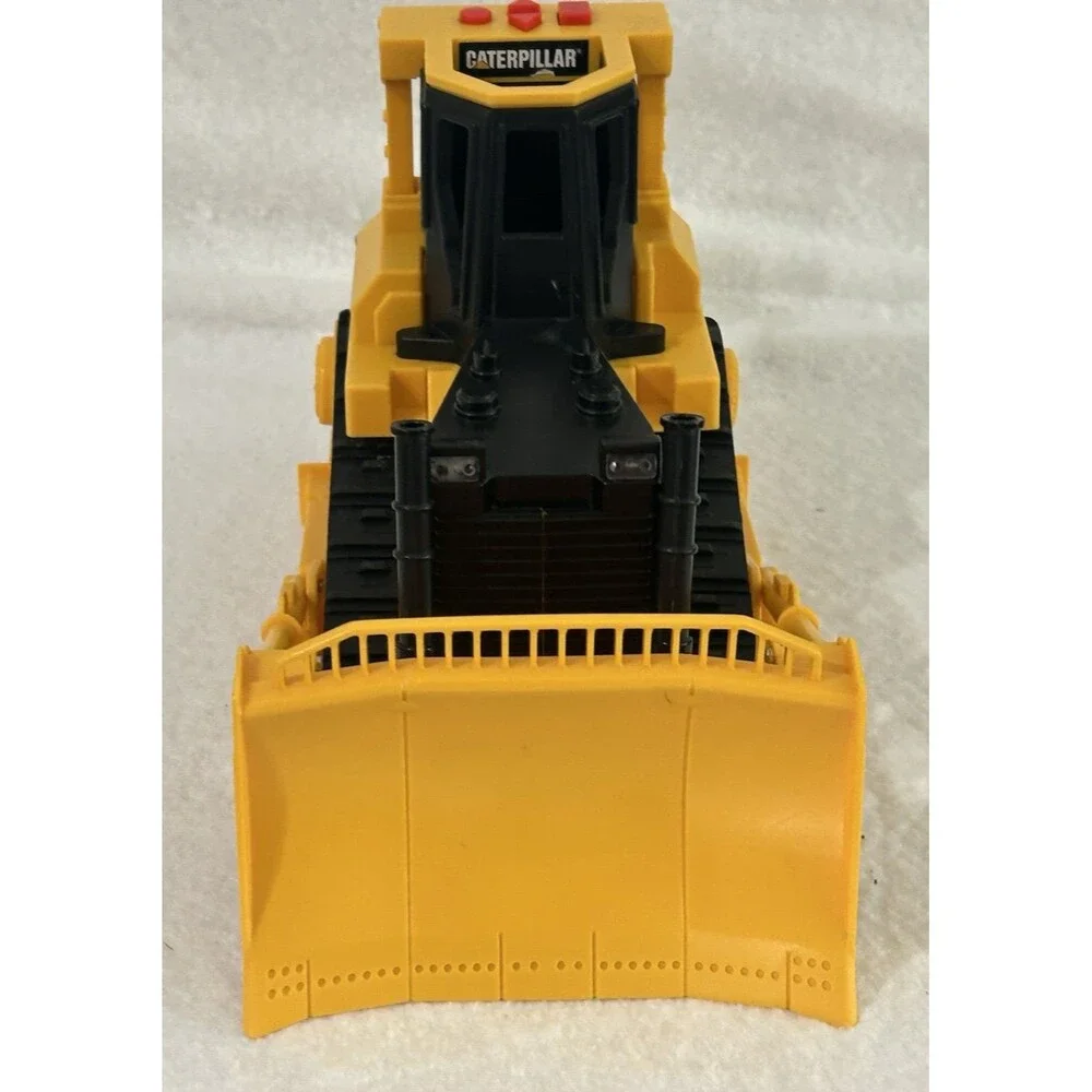 Vintage CAT BULLDOZER Toy State Industries 1997 Caterpillar w/ Sounds Works 12x7